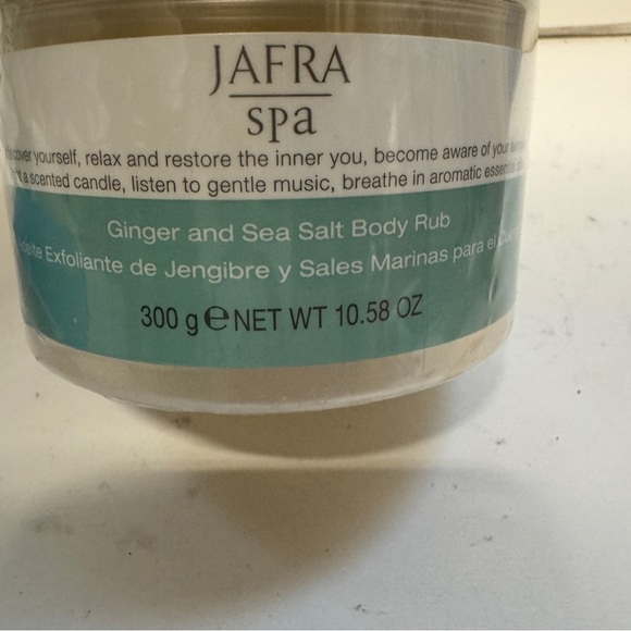 Jafra Spa Ginger Sea Salt Body Rub 10.58 OZ - Picture 2 of 3